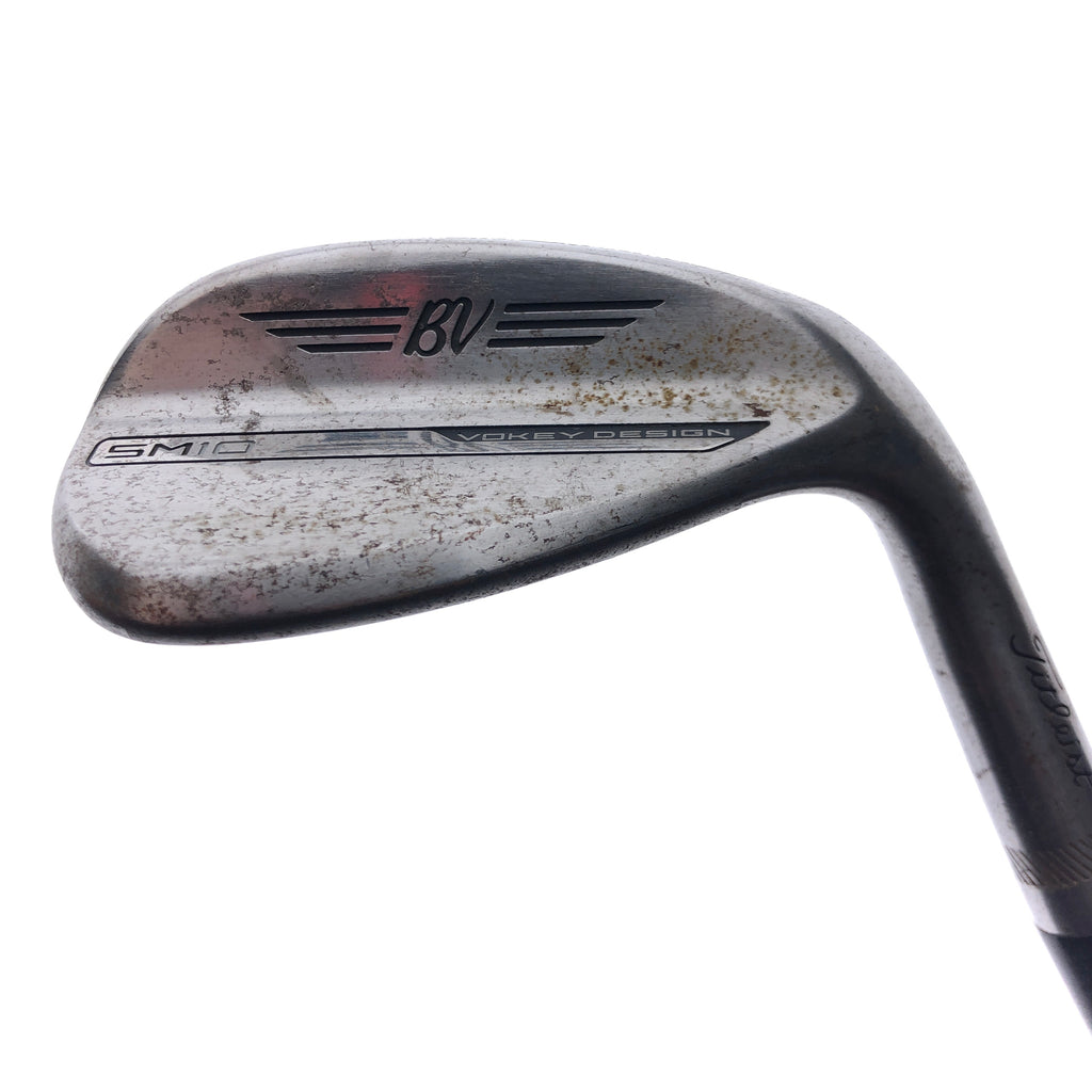 Used Titleist Vokey SM10 Raw Lob Wedge / 58.0 Degrees / Stiff Flex