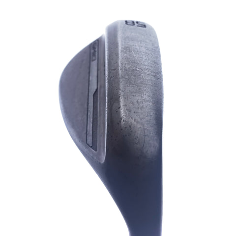 Used Titleist Vokey SM10 Raw Lob Wedge / 58.0 Degrees / Wedge Flex
