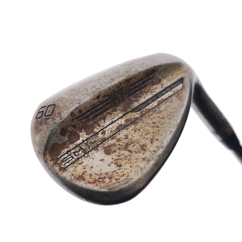 Used Titleist Vokey SM10 Raw Lob Wedge / 60.0 Degrees / Stiff Flex