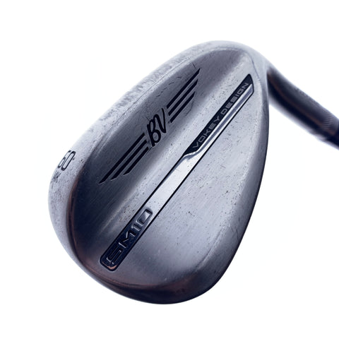 Used Titleist Vokey SM10 Raw Lob Wedge / 60.0 Degrees / Stiff Flex