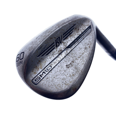 Used Titleist Vokey SM10 Raw Lob Wedge / 60.0 Degrees / X-Stiff Flex