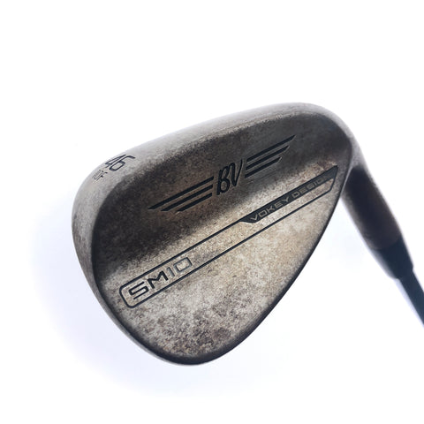 Used Titleist Vokey SM10 Raw Pitching Wedge / 46.0 Degrees / X-Stiff Flex