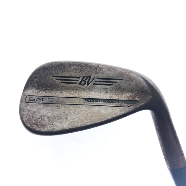 Used Titleist Vokey SM10 Raw Pitching Wedge / 46.0 Degrees / X-Stiff Flex