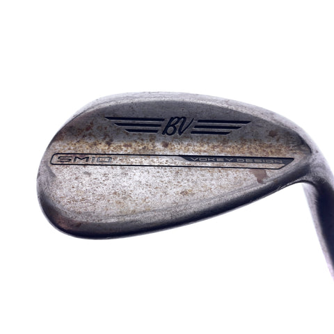 Used Titleist Vokey SM10 Raw Sand Wedge / 54.0 Degrees / Regular Flex