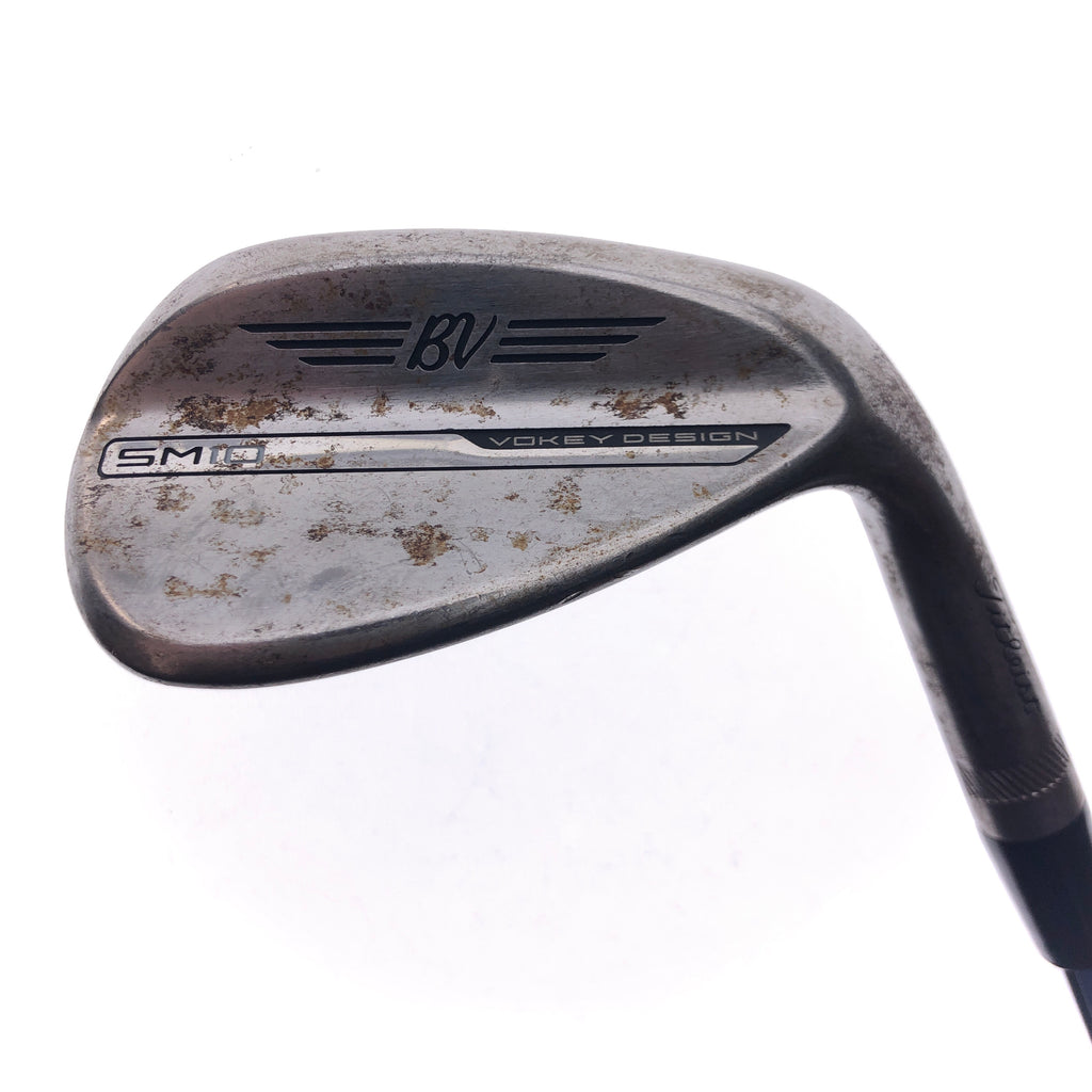 Used Titleist Vokey SM10 Raw Sand Wedge / 54.0 Degrees / Stiff Flex