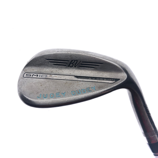 Used Titleist Vokey SM10 Raw Sand Wedge / 54.0 Degrees / Stiff Flex