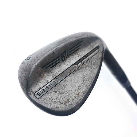 Used Titleist Vokey SM10 Raw Sand Wedge / 56.0 Degrees / X-Stiff Flex