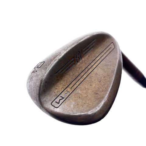 Used Titleist Vokey SM10 Raw Wedge Works Lob Wedge / 60.0 Degrees / Stiff Flex