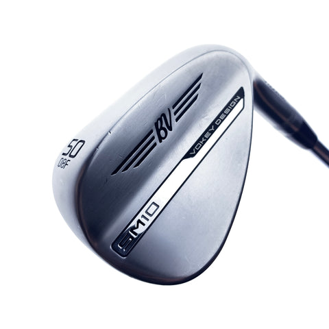 Used Titleist Vokey SM10 Tour Chrome Gap Wedge / 50.0 Degrees / Stiff Flex