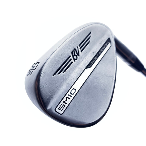 Used Titleist Vokey SM10 Tour Chrome Gap Wedge / 50.0 Degrees / Wedge Flex