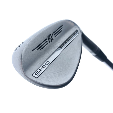 Used Titleist Vokey SM10 Tour Chrome Gap Wedge / 52.0 Degrees / Wedge Flex