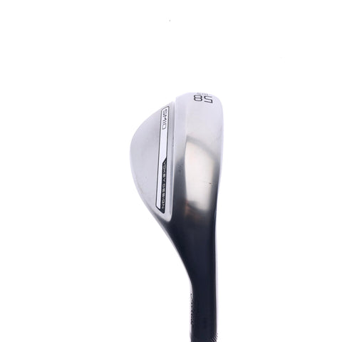 Used Titleist Vokey SM10 Tour Chrome Lob Wedge / 58.0 Degrees / Regular Flex