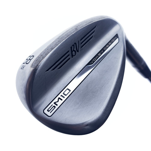 Used Titleist Vokey SM10 Tour Chrome Lob Wedge / 58.0 Degrees / Stiff Flex