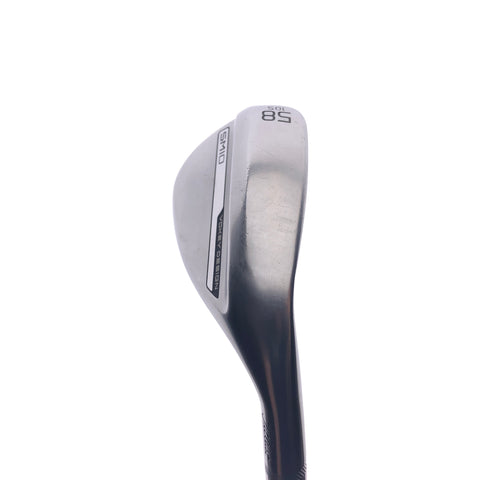 Used Titleist Vokey SM10 Tour Chrome Lob Wedge / 58.0 Degrees / Stiff Flex