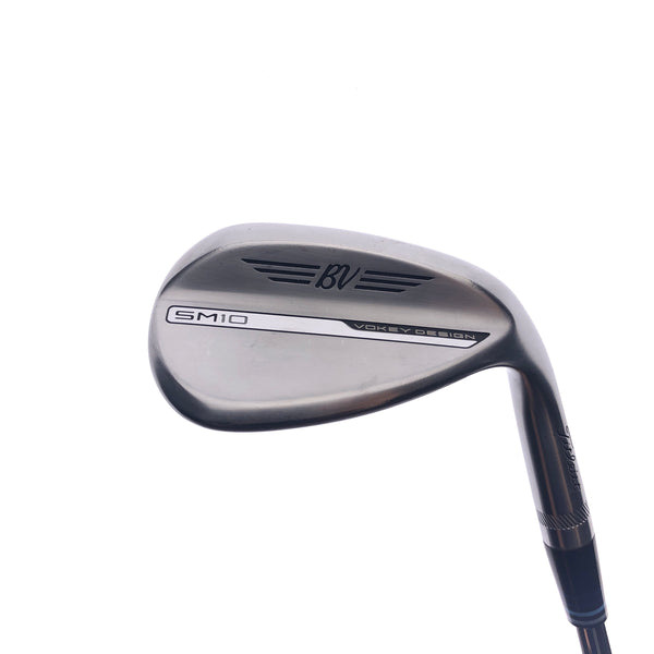 Used Titleist Vokey SM10 Tour Chrome Lob Wedge / 58.0 Degrees / Stiff Flex