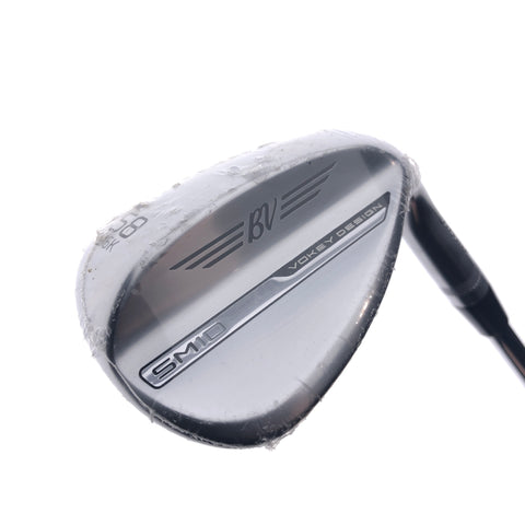 Used Titleist Vokey SM10 Tour Chrome Lob Wedge / 58.0 Degrees / Wedge Flex