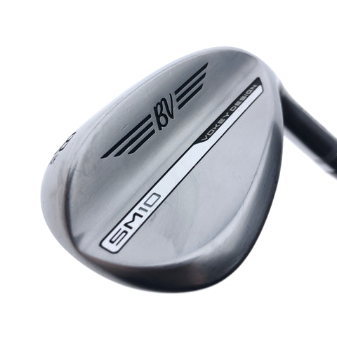 Used Titleist Vokey SM10 Tour Chrome Lob Wedge / 58.0 Degrees / Wedge Flex