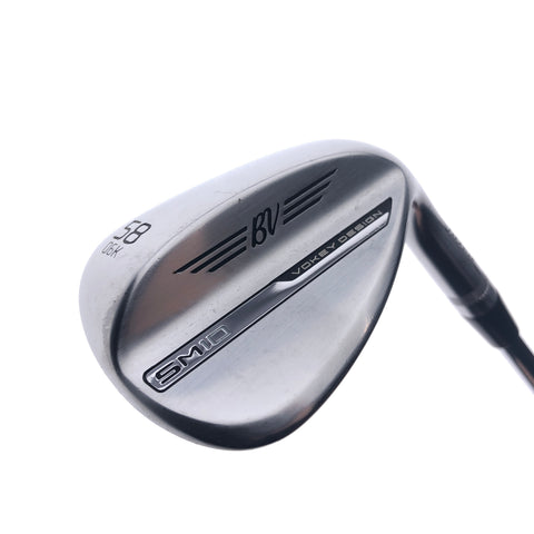 Used Titleist Vokey SM10 Tour Chrome Lob Wedge / 58.0 Degrees / Wedge Flex