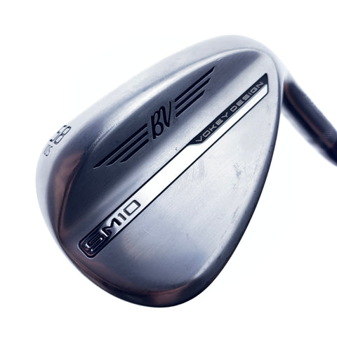 Used Titleist Vokey SM10 Tour Chrome Lob Wedge / 58.0 Degrees / Wedge Flex