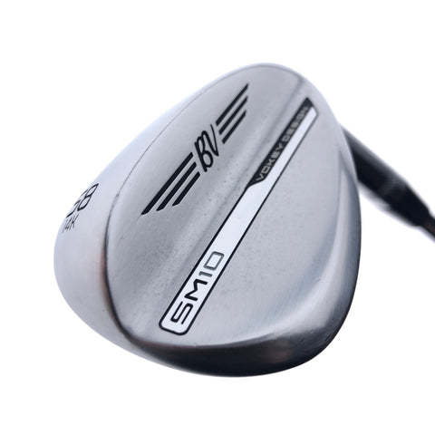 Used Titleist Vokey SM10 Tour Chrome Lob Wedge / 58.0 Degrees / Wedge Flex
