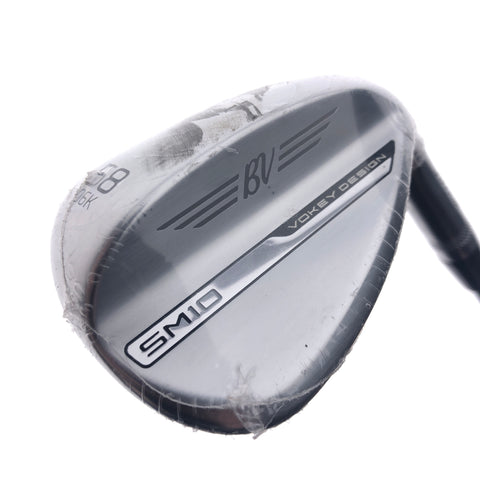 Used Titleist Vokey SM10 Tour Chrome Lob Wedge / 58.0 Degrees / Wedge Flex