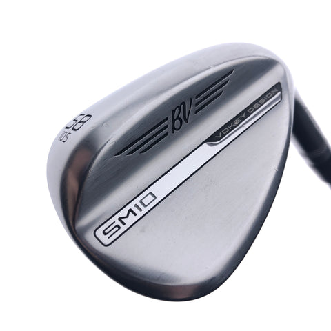 Used Titleist Vokey SM10 Tour Chrome Lob Wedge / 58.0 Degrees / Wedge Flex