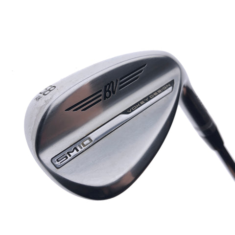 Used Titleist Vokey SM10 Tour Chrome Lob Wedge / 58.0 Degrees / Wedge Flex