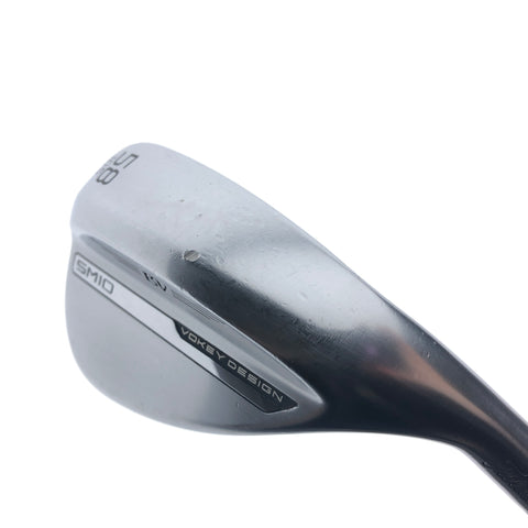 Used Titleist Vokey SM10 Tour Chrome Lob Wedge / 58.0 Degrees / Wedge Flex