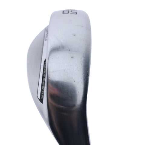 Used Titleist Vokey SM10 Tour Chrome Lob Wedge / 58.0 Degrees / Wedge Flex