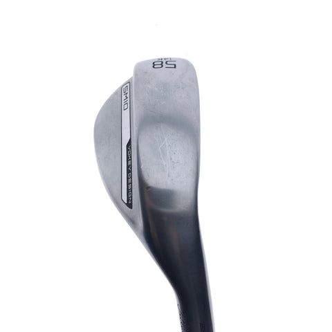 Used Titleist Vokey SM10 Tour Chrome Lob Wedge / 58.0 Degrees / Wedge Flex