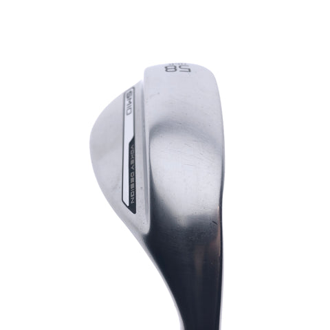 Used Titleist Vokey SM10 Tour Chrome Lob Wedge / 58.0 Degrees / Wedge Flex