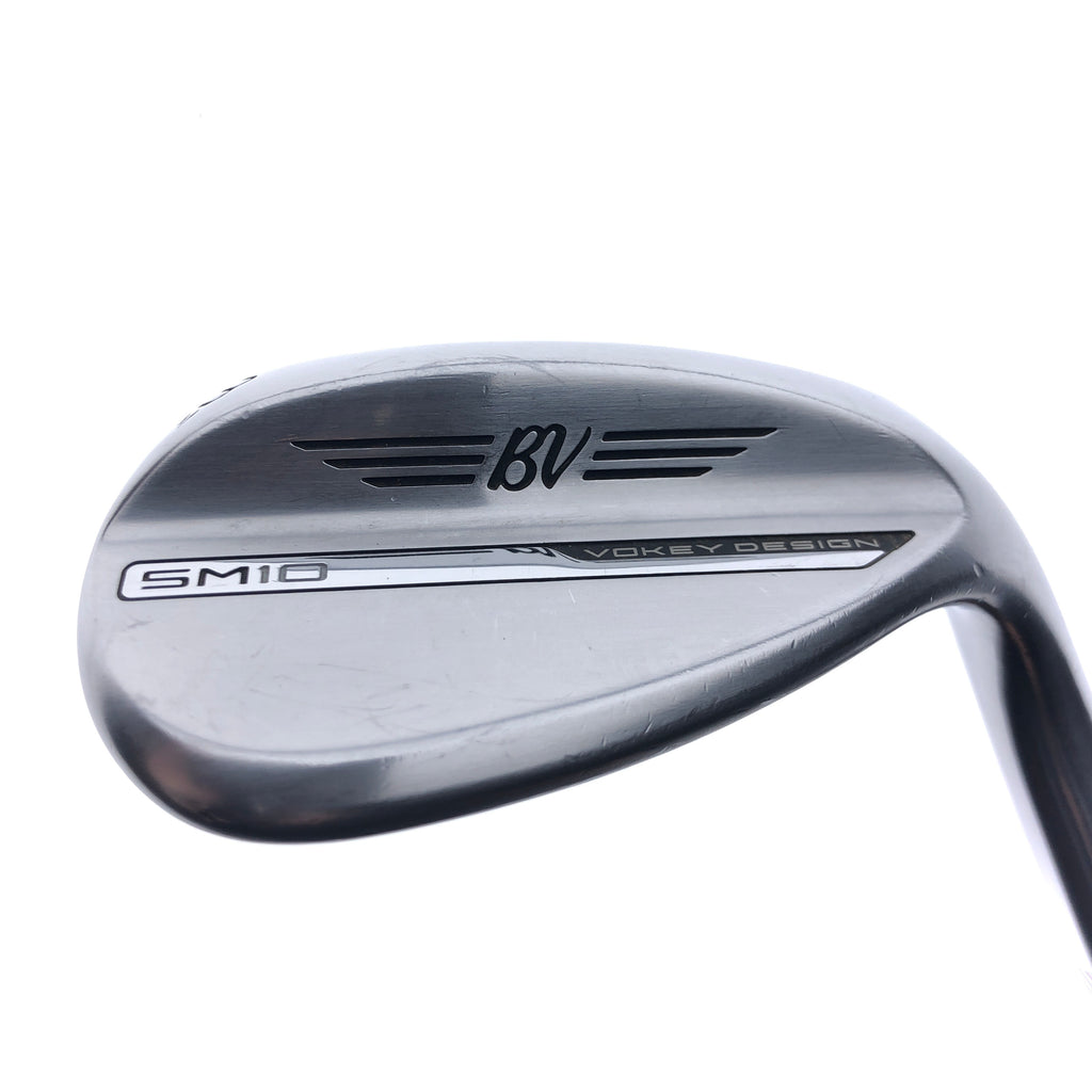 Used Titleist Vokey SM10 Tour Chrome Lob Wedge / 58.0 Degrees / Wedge Flex