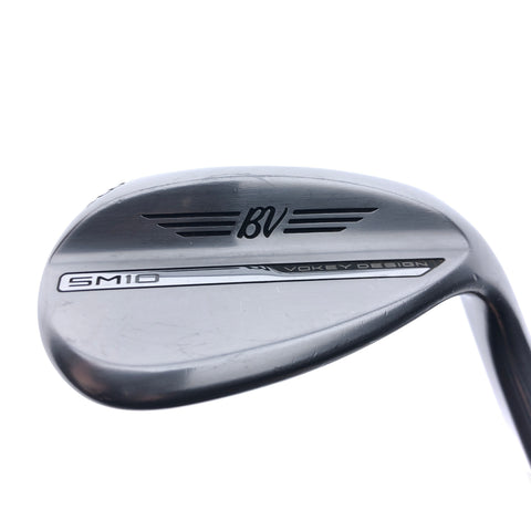 Used Titleist Vokey SM10 Tour Chrome Lob Wedge / 58.0 Degrees / Wedge Flex