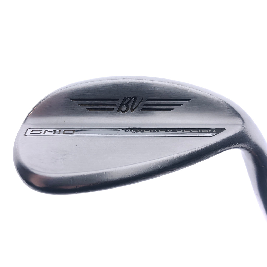 Used Titleist Vokey SM10 Tour Chrome Lob Wedge / 58.0 Degrees / Wedge Flex