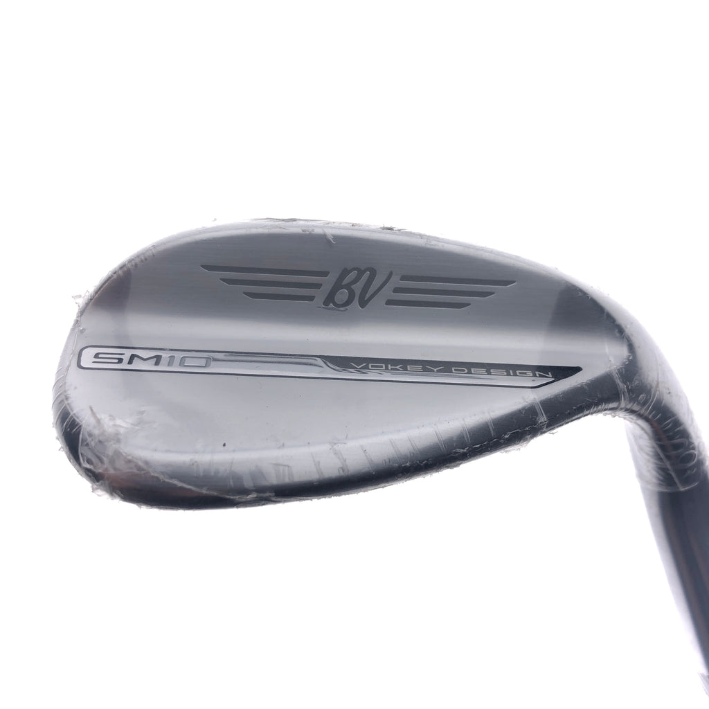 Used Titleist Vokey SM10 Tour Chrome Lob Wedge / 58.0 Degrees / Wedge Flex