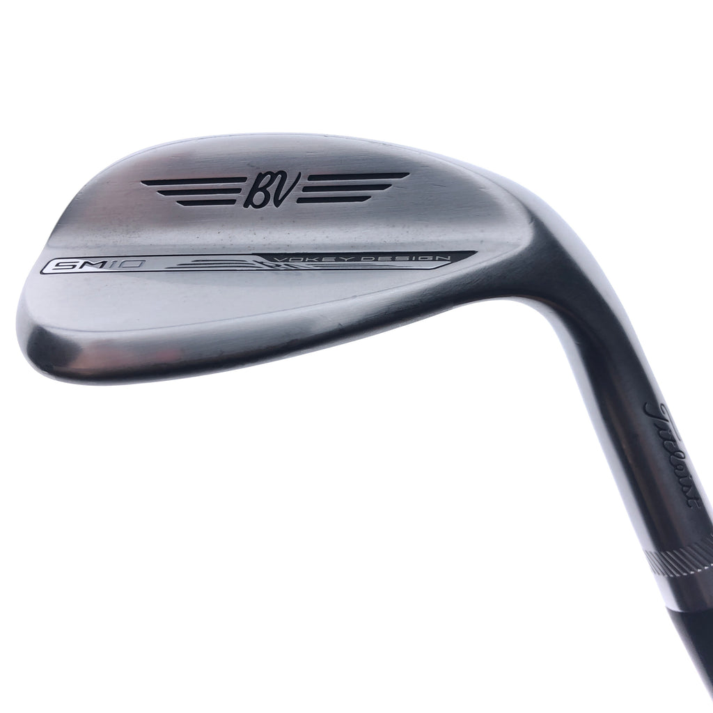 Used Titleist Vokey SM10 Tour Chrome Lob Wedge / 58.0 Degrees / Wedge Flex