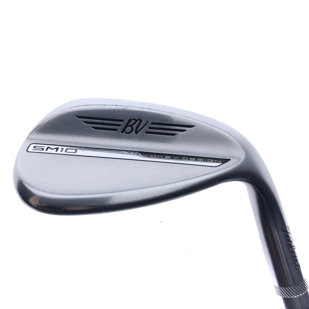 Used Titleist Vokey SM10 Tour Chrome Lob Wedge / 58.0 Degrees / Wedge Flex