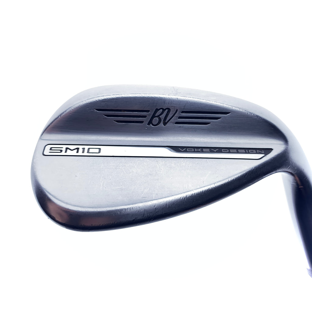 Used Titleist Vokey SM10 Tour Chrome Lob Wedge / 58.0 Degrees / Wedge Flex