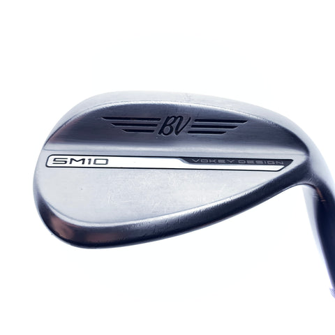 Used Titleist Vokey SM10 Tour Chrome Lob Wedge / 58.0 Degrees / Wedge Flex