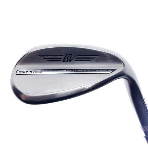Used Titleist Vokey SM10 Tour Chrome Lob Wedge / 58.0 Degrees / Wedge Flex