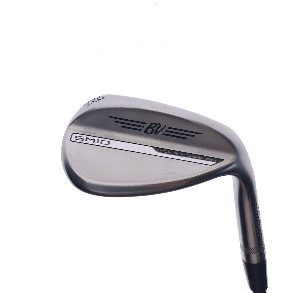 Used Titleist Vokey SM10 Tour Chrome Lob Wedge / 58.0 Degrees / Wedge Flex