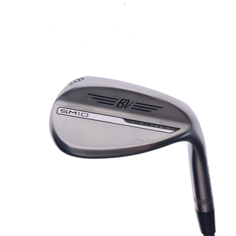 Used Titleist Vokey SM10 Tour Chrome Lob Wedge / 58.0 Degrees / Wedge Flex