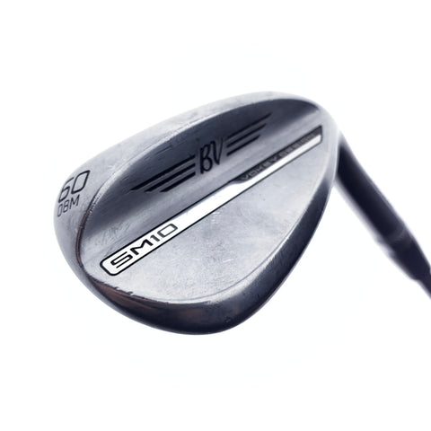Used Titleist Vokey SM10 Tour Chrome Lob Wedge / 60.0 Degrees / Stiff Flex