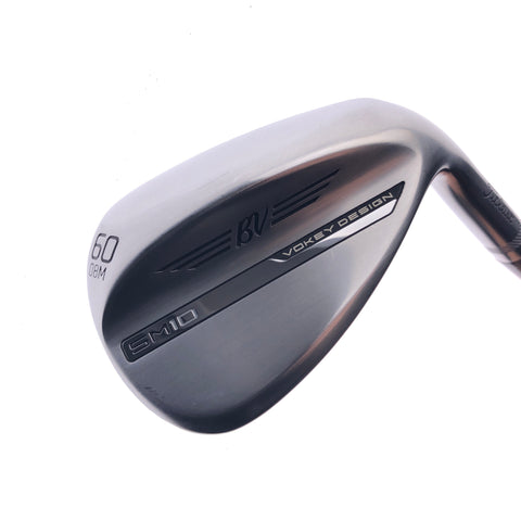 Used Titleist Vokey SM10 Tour Chrome Lob Wedge / 60.0 Degrees / Stiff Flex