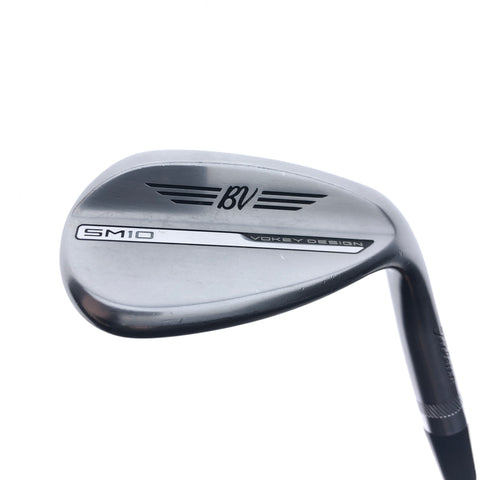 Used Titleist Vokey SM10 Tour Chrome Lob Wedge / 60.0 Degrees / Stiff Flex