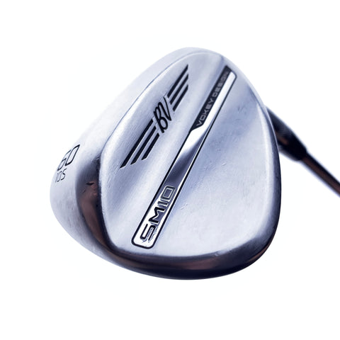 Used Titleist Vokey SM10 Tour Chrome Lob Wedge / 60.0 Degrees / Wedge Flex