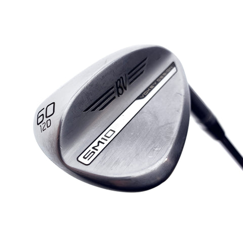 Used Titleist Vokey SM10 Tour Chrome Lob Wedge / 60.0 Degrees / Wedge Flex