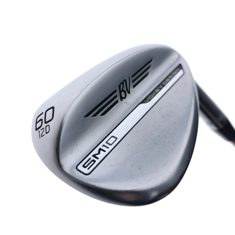 Used Titleist Vokey SM10 Tour Chrome Lob Wedge / 60.0 Degrees / Wedge Flex