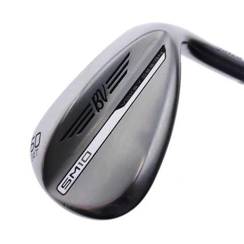 Used Titleist Vokey SM10 Tour Chrome Lob Wedge / 60.0 Degrees / Wedge Flex