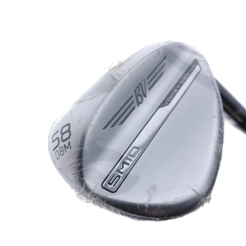 Used Titleist Vokey SM10 Tour Chrome Lob Wedge / 60.0 Degrees / Wedge Flex